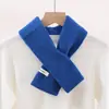 Bufanda Cruzada 100% Lana Pura para Mujer Otoño/Invierno de Gama Alta Calentador de Cuello Versátil Cuellera Persona Perezosa Elegante Venta Directa de Fábrica