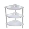 Prateleira de Armazenamento Espessa para Cozinha, Prateleira de Chão para Armazenamento de Banheiro, Prateleira Organizadora de Banheiro de Múltiplas Camadas, Prateleira de Armazenamento para Cosméticos de Mesa