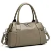 Bolso de mano de cuero genuino de lujo para mujer, nuevo bolso de moda 2026 de piel de vaca de capa superior para mujer, bolso tipo almohada versátil vintage