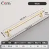 Manija de Cajón de Aleación de Zinc Estilo Francés, Manija de Puerta de Gabinete, Manija de Puerta de Armario, Herraje Minimalista de Lujo Ligero de un Solo Agujero