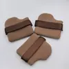 Esponja de Maquillaje en Polvo de Galleta de Chocolate, Doble Cara, Algodonada, No Atrapa Mucho Polvo, Elástica, Artefacto de Maquillaje Facial