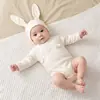 Macacão Bebê Estilo Primavera e Outono Roupa de Bebê 7A Antibacteriano Início do Outono Macacão Triângulo Bebê Macacãozinho Roupa de Engatinhar