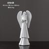 Figura de angelito de estilo europeo retro, adornos artísticos, estatuas de yeso, modelos decorativos