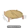 Produtos de Cesta de Bambu Feitos à Mão, Cestas Portáteis para Confeitaria e Lanches, Bandejas de Palha para Lanches, Cestas de Bambu, Cestas para Armazenamento de Vegetais