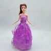 Saia Meia Adequada para Boneca de Brinquedo Menina de 30cm Roupas Vestido de Casamento Saia Cauda de Princesa Vestido de Noite Atacado