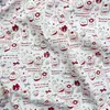 Algodón 40 Liso Tela Estampada Digitalmente Tela de Algodón Ropa Infantil Zapatos y Prendas para Mujer Bolsos Bolsos de Mano Cuadrado Cuadrado Popelina