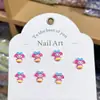 Accesorios de Arte para Uñas de Resina, Decoraciones para Uñas de Caricatura Melody, Aretes, Fundas para Teléfono, Accesorios para Uñas Portátiles