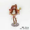 Suporte Acrílico de Garota Mágica, Impressão Frente e Verso com Base, Ornamento Colecionável de Mesa, Em Estoque