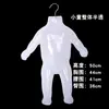 Mannequin feminino de busto frontal, cabide 3D masculino, adereços de display para roupas íntimas e moda praia infantis, cabide para roupas Hanfu