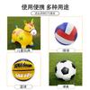 Equipo inflable para baloncesto, voleibol y fútbol. Bomba de tubo de acero, mini bomba portátil de alta presión de doble propósito.
