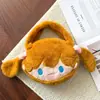 Nuevo bolso de felpa transfronterizo, bolsa de juguete creativa con forma de muñeca linda estilo Ins, nuevo juguete suave de felpa para niñas