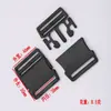 Hebilla de Seguridad para Cochecito de Bebé, Hebilla Ultradelgada para Cinturón de Asiento de Coche, Hebilla Cuadrada Pequeña Plana, Hebilla Plana de Liberación Rápida de Plástico Delgado, Hebilla Plana