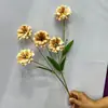 Flores Artificiais Begônia Pequenas Flores Celebração de Casamento Decoração Suave de Casamento Arranjo de Flores Decoração Paisagismo Flores Artificiais Enfeites para Sala de Estar Multicor Opcional
