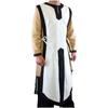 [Em Estoque] Colete de Cavaleiro Medieval Sem Mangas Fantasia Cosplay Retrô Renascentista Masculina para Halloween