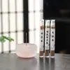 Suporte de Incenso de Vidro Yan Ruyu para Casa Suporte de Incenso Interno Suporte de Incenso Xiangyun Novo Estilo Chinês Aromaterapia Aromaterapia