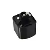 Conector de riel guía de cabezal de riel de 2 cables estándar americano, protección ambiental, ignífugo, accesorios de lámpara de cabezal de riel guía universal japonés de 3 cables