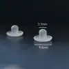 Accesorios para Clip de Oreja Almohadilla Transparente Ecológica para Clip de Oreja Clip de Oreja Ovalado Almohadilla Ant Dolor Sin Agujeros en las Orejas Clip de Oreja para Niños Almohadilla Antideslizante para Oreja