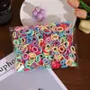 Elásticos de Cabelo Amigáveis para Cabelos Infantis, Pacote com 500, Elásticos de Alta Elasticidade, Elásticos do Tamanho de um Polegar, Elásticos de Cabelo para Bebês Meninas