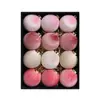 Bolas Navideñas Populares de Amazon, Bolas Navideñas Envueltas en Terciopelo Set de Bolas Decorativas Colgantes de 6 cm/8 cm