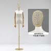 Moda oco cabeça modelo adereços feminino half-body manequim loja de roupas Stand feminino vitrine modelo display stand corpo inteiro