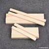 Tiras cuadradas de madera de haya tiras cuadradas de madera bloques pequeños de madera tiras pequeñas de madera hechas a mano para niños palitos de madera varillas de madera rodajas de madera de paulownia tiras de madera de balsa madera maciza
