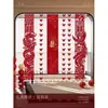 Conjunto de decoração para quarto de casamento, decoração de cortina, faixas longas de casamento com personagens felizes, decorações de casamento para os quartos do noivo e da noiva, decorações de borboleta penduradas, faixas