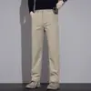 Nuevos Pantalones Casuales de Gama Alta para Hombre 2026, Pantalones Largos Rectos Holgados de Otoño, Pantalones Largos Versátiles para Viajes de Negocios para Hombre