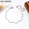 Colar Pulseira Geométrica Ondulada de Aço Inoxidável Europeu e Americano Luxo Acessível Joias de Alta Qualidade Colar Feminino de Aço Titânio Não Desbota