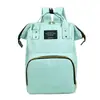 Bolsa de Maternidade Nova Moda Armazenamento de Leite Portátil Lona Combinação de Cores Mochila Bolsa Feminina Bolsa para Mamadeira de Bebê Grande Capacidade