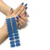 Adesivos de Esmalte Monocromáticos de Macaron Novos Transfronteiriços Fonte Adesivos de Arte para Unhas Prontos Adesivos de Esmalte Quentes Transfronteiriços Amazon
