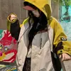 Chaqueta con capucha para niña Primavera y Otoño 2026 Nueva Moda Cortavientos para Niños, Chaqueta con Cremallera para Niños Mayores