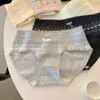 Braguitas de Estilo Femenino con Lazo para Mujer 10A Antibacterianas con Entrepierna Extendida Nuevas 2025 de Triángulo Amigables con la Piel para Niñas
