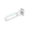 Pasamanos de Baño de TPE Asa de Seguridad para Ancianos Barra de Soporte Antideslizante para Baño Ayuda para Levantar el Asiento del Inodoro