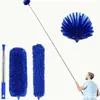 Pano de Limpeza Eletrostático Multi-funcional Retrátil Extensível Flexível de Penas de Galinha Limpeza de Teto Remoção de Poeira Doméstica Adsorção Eletrostática Removedor de Poeira