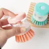 Estropajo para Ollas de Cocina Herramienta Mágica Cepillo de Limpieza Hidráulico para Ollas Cepillo Lavaplatos Antiadherente para Aceite Cepillo de Limpieza con Líquido Cepillo para Ollas Cepillo para Eliminar Manchas del Hogar