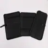 36 Agujeros Negro Lienzo de Boceto Cortina de Lápices Multifuncional Gruesa Enrollable Borde de Cuero Estuche para Lápices Exportación Cortina de Lápices Al por Mayor