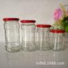 Venta al por mayor de botellas de vidrio LGM para encurtidos, directas de fábrica, 300 ml, resistentes a altas temperaturas, para salsa de chile.