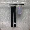 TIME BREATHE TB leggings quatro barras fio tinto clássico stretch justos esportivos calça comprida de levantamento de quadril