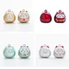 Fábrica de Origen Personalizado con Logo Gato de la Suerte Soñador Campana de Agua Colgante para Bolsos y Teléfonos Móviles DIY Templo Asakusa