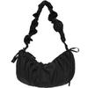 Bolsa Nuvem Plissada Bolsa Ins de Nicho Coreana Bolsa Transversal Feminina Estilo Coreano Preguiçoso Bolsa Tote de Grande Capacidade Bolsa Dumpling