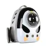 Bolsa de viaje portátil personalizable para mascotas mochila transpirable para mascotas caja de aire transparente bolsa para perros bolsa para gatos fuente de fabricante