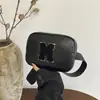 Bolsa Transversal Elegante e de Alta Qualidade, Nova Bolsa Quadrada Pequena Pu Transfronteiriça para Mulheres, Bolsa de Ombro Simples, Bolsa de Maquiagem com Design de Nicho