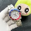 Reloj Mecánico Automático Completo Serie Laojia Datejust Anillo de Coca Cola Moda de Negocios Reloj de Lujo para Hombre Comercio Exterior de Aliexpress
