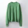Suéter de Punto Suave y Agradable para la Piel, Capa Base Cálida de Lana Polar Sin Costuras para Otoño e Invierno, Manga Larga, Cuello Alto