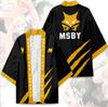 Anime adolescente quimono capa casaco 3D impressão digital casual CarDigan roupa masculina atacado