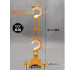 Haste de Cortina Liga de Alumínio Suporte Rotativo Base de Fixação de Haste Única Suporte de Suporte para Espaço Estreito Acessórios de Montagem na Parede