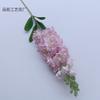 Simulação de grande andorinha único ramo criptografia ramo curto delphinium casamento estrada chumbo flor falsa hotel decoração arranjo de flores flor de seda