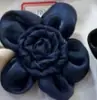 5,5CM Temperamento coreano textura plissada flor torcida novos acessórios flor feita à mão para DIY sapatos acessórios decorativos para roupas