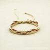 Pulsera Tejida Estilo Nuevo Estilo Japonés y Coreano Pulsera para Pareja de Campus Estilo Étnico Retro Mano Tejida a Mano para Pareja