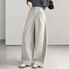 Elegantes Pantalones de Pierna Ancha para Mujer para el Trabajo, Nuevos Pantalones Casuales Sueltos de Cintura Alta para Otoño 2026, Pantalones Largos Adelgazantes y Versátiles